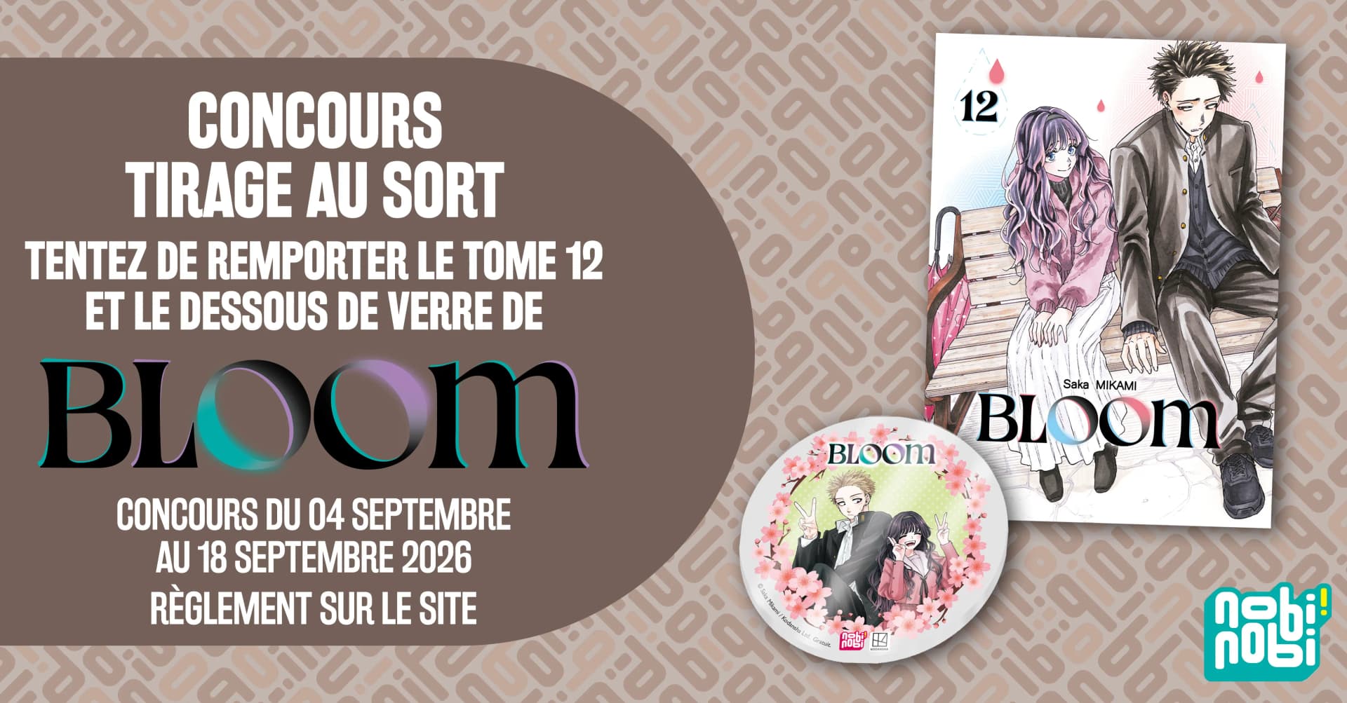 Concours septembre 2026 : Bloom