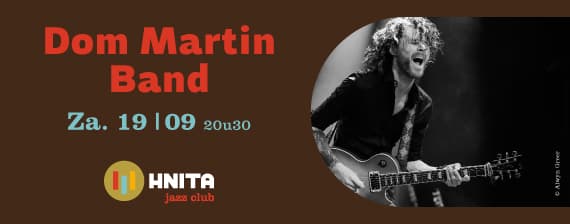 2 X 2 vrijkaarten voor DOM MARTIN BAND