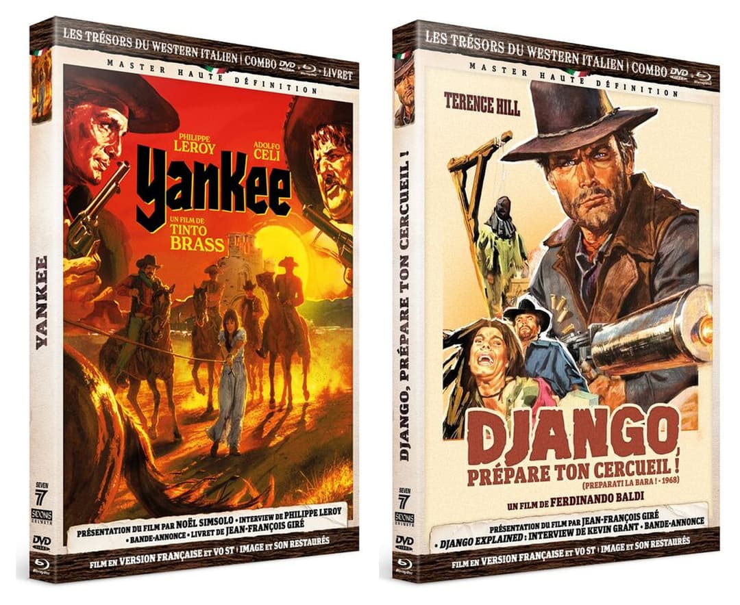 Concours Sidonis Calysta/Culturopoing – « Yankee » de Tinto Brass et « Django, prépare ton cercueil » de Ferdinando Baldi